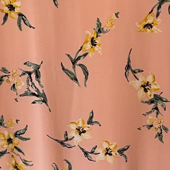 Joie Coreen Silk Floral High Low Tiered Ruffle Flounce Hem Dress - Picture 6 of 6